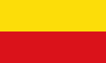 Flag yellow red 5x3